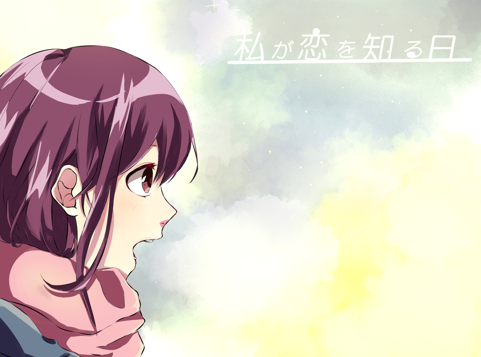 Download Akari Hayasaka Anime Itsudatte Bokura No Koi Wa 10 Centi Datta. HD Wallpaper by こいし