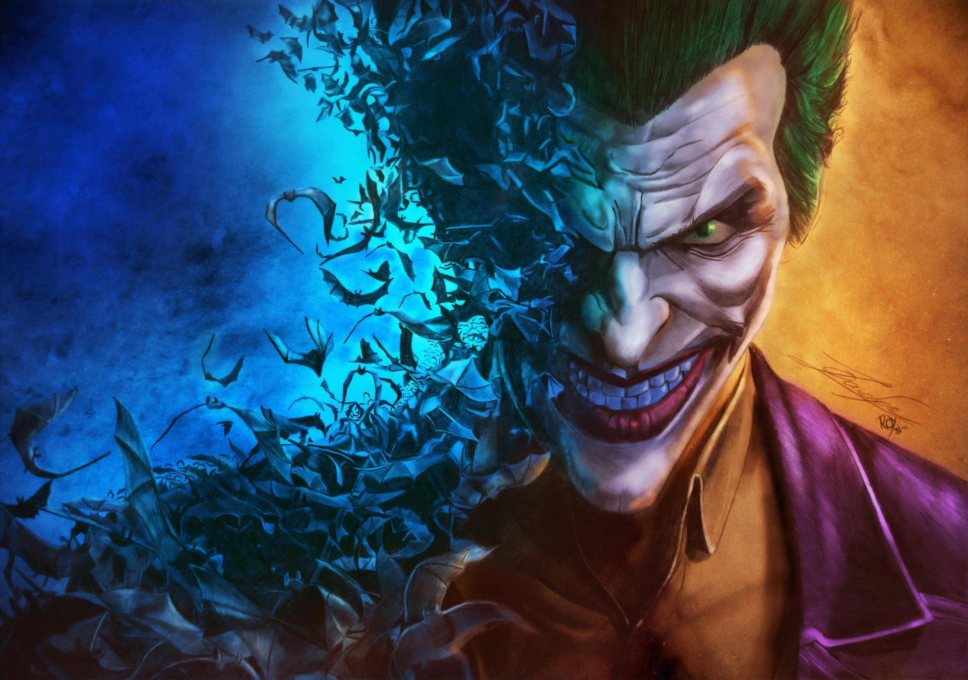 Comics Joker 4K Ultra Hd Wallpaper By Royhobbitz