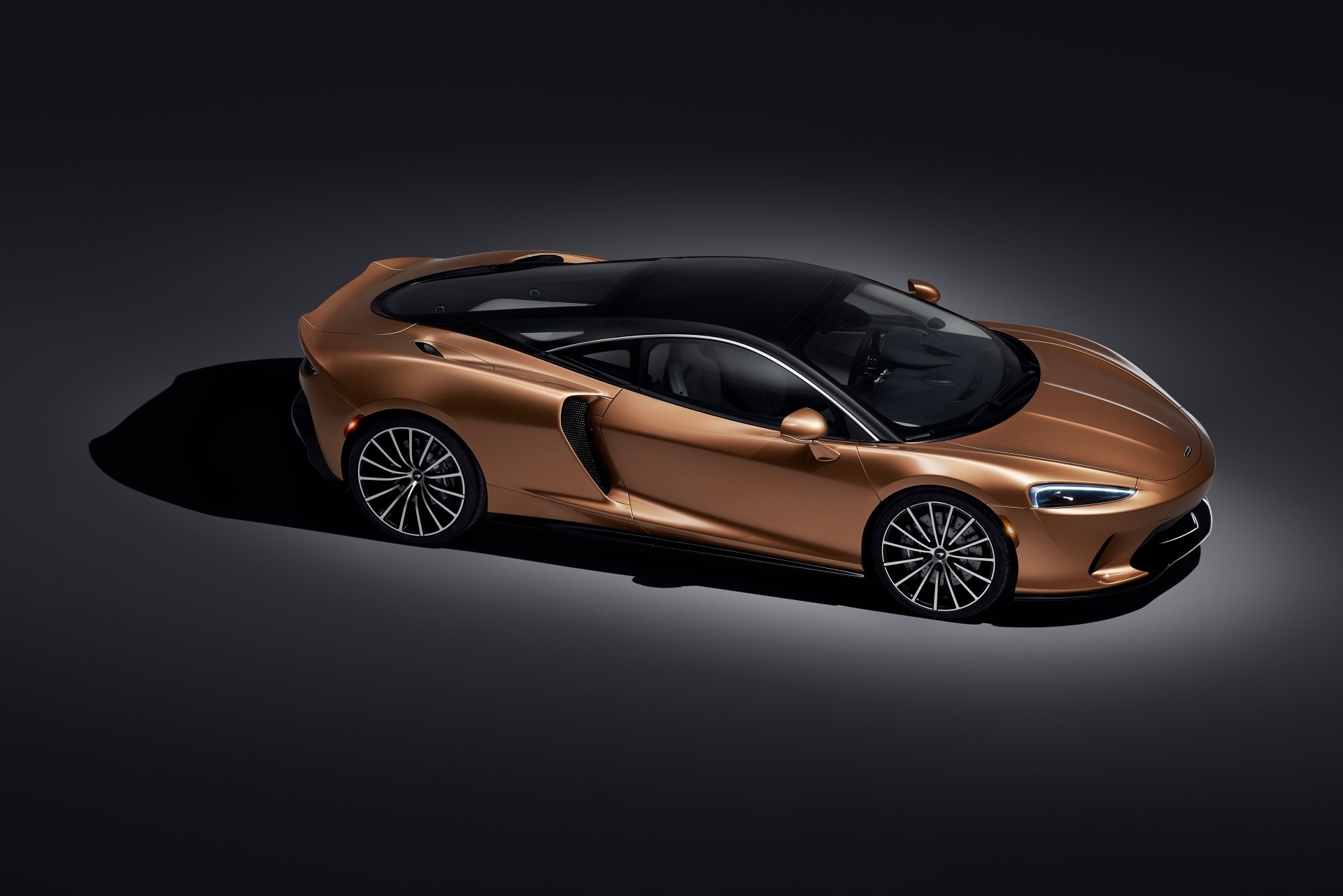 Download Brown Car Car Supercar McLaren Vehicle McLaren GT 8k Ultra HD Wallpaper