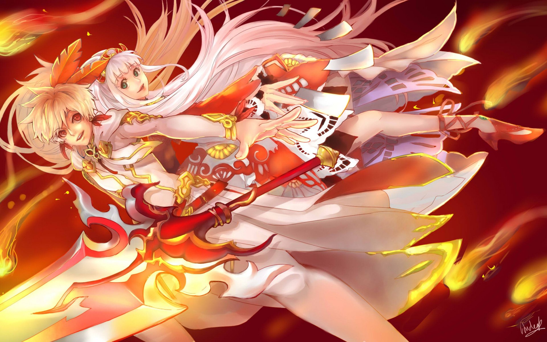 Download Sorey (Zestiria) Mikleo (Zestiria) Anime Tales Of Zestiria The X HD Wallpaper by アレン