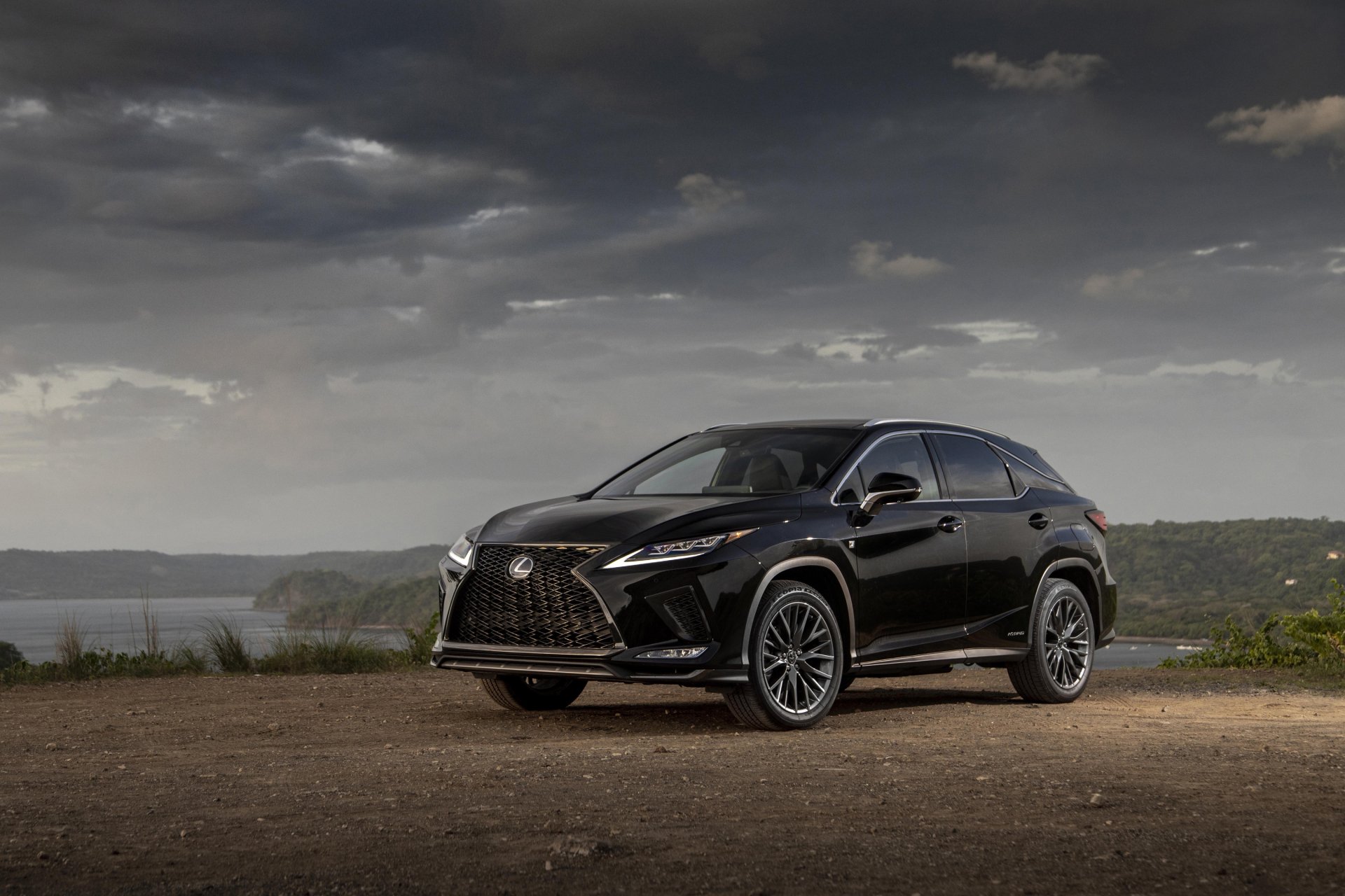 Download Black Car Lexus Car Vehicle Lexus Rx 450h Hd Wallpaper