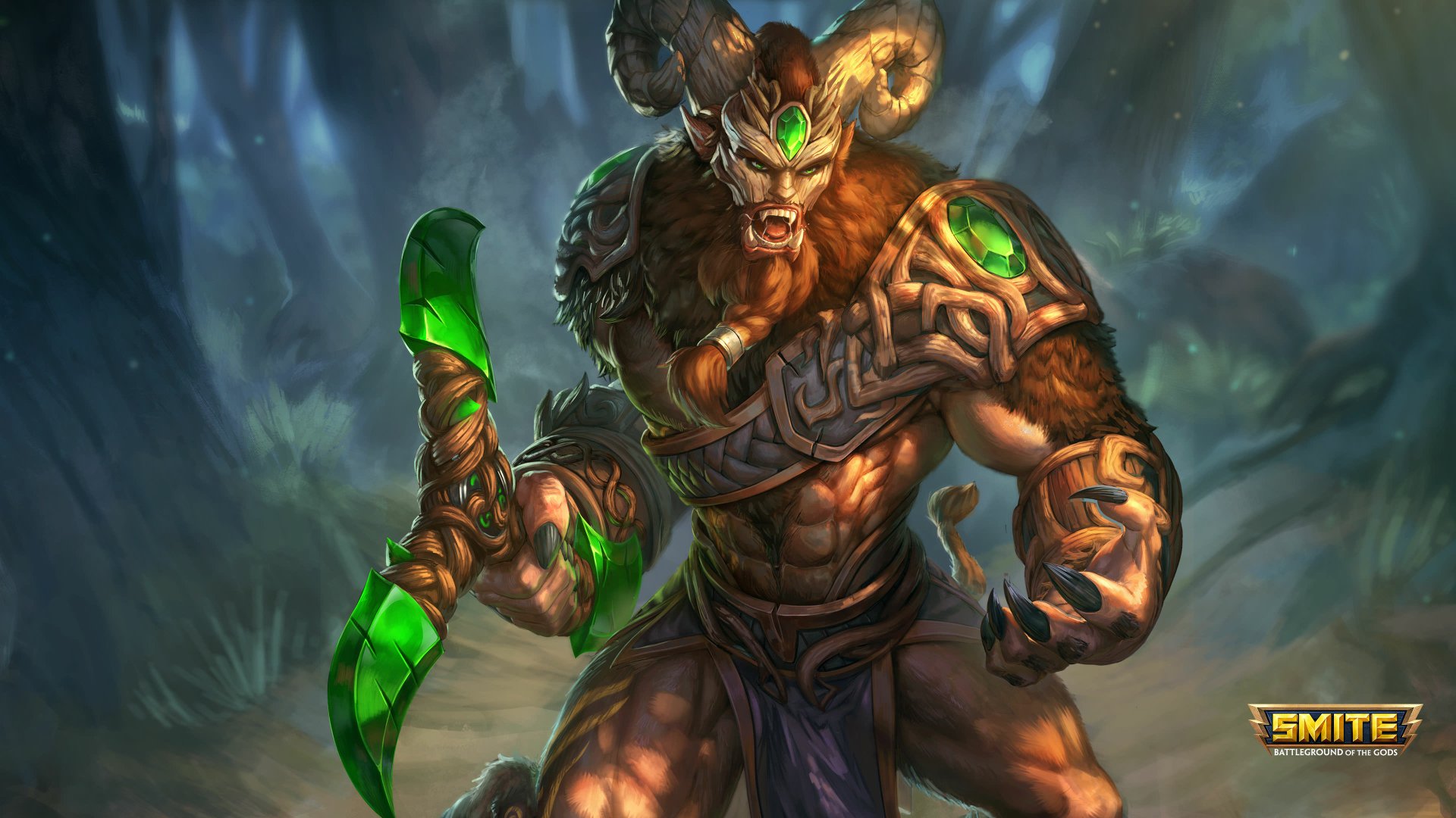 Download Cernunnos (Smite) Video Game Smite 4k Ultra HD Wallpaper