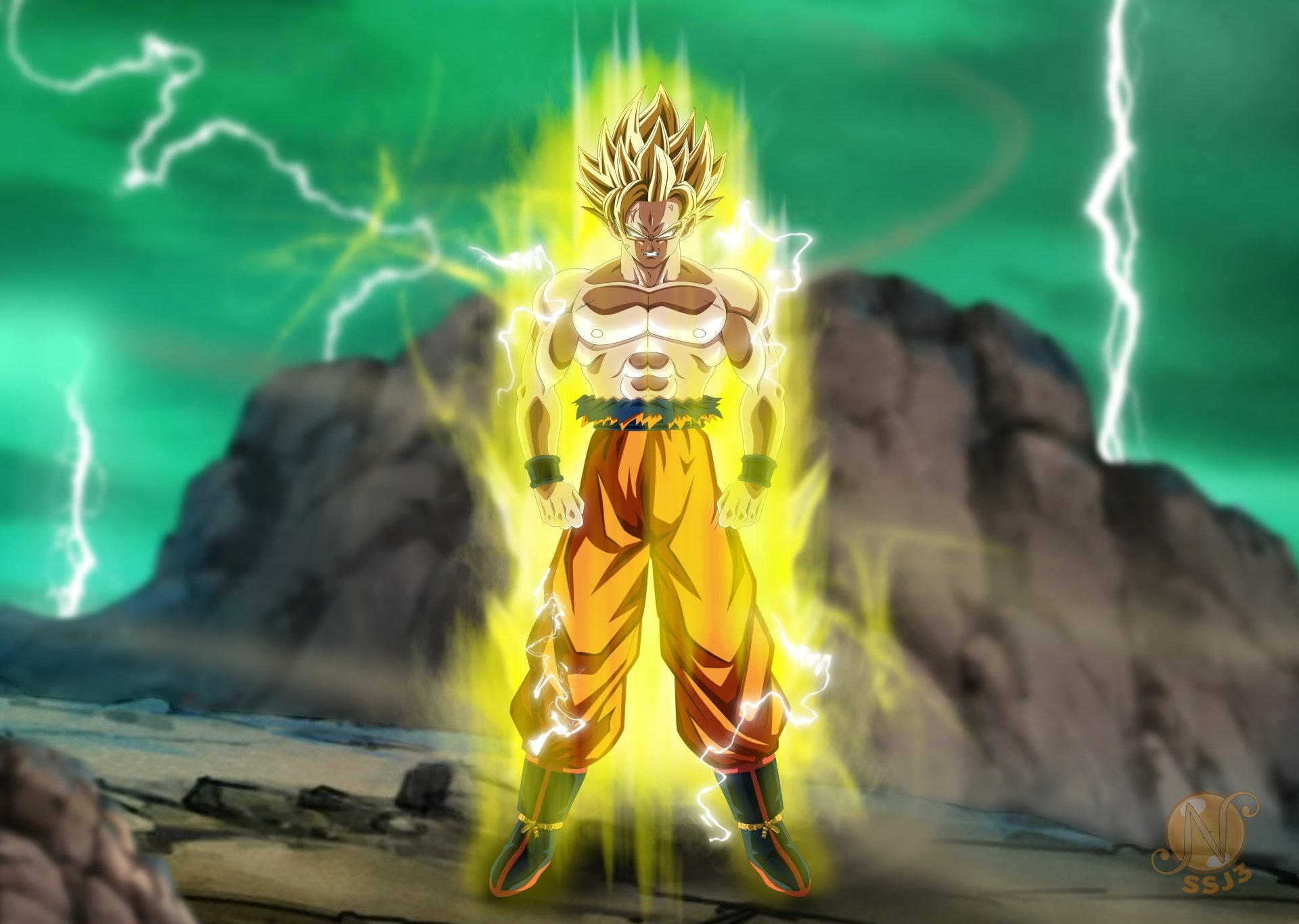 Goku Wallpaper Super Saiyan