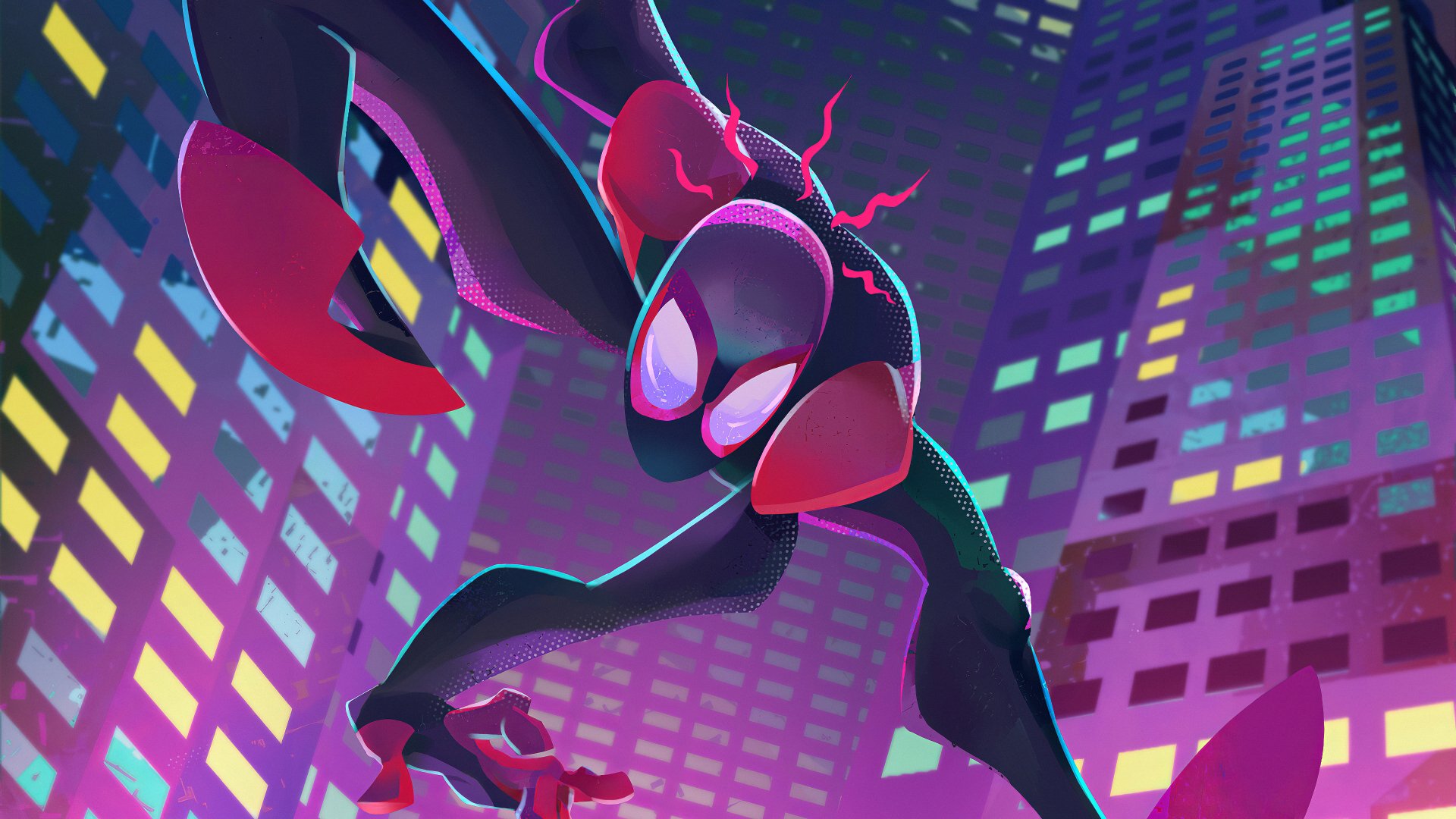 Download Miles Morales Spider Man Movie Spider-Man: Far From Home 4k Ultra HD Wallpaper by Michael Duclos