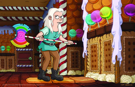 Bean (Disenchantment) TV Show Disenchantment HD Desktop Wallpaper | Background Image