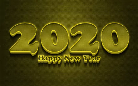 New Year holiday New Year 2020 HD Desktop Wallpaper | Background Image