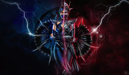 Kitana (Mortal Kombat) Mortal Kombat video game Mortal Kombat 11 HD Desktop Wallpaper | Background Image