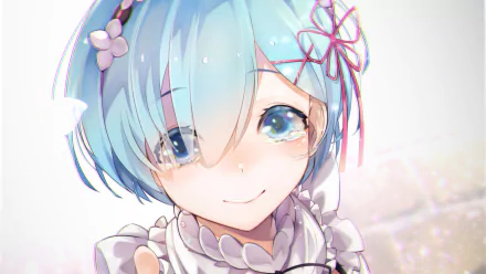 Rem (Re:ZERO) Anime Re:Zero - Starting Life in Another World HD Desktop Wallpaper | Background Image