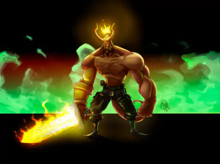 Dark Horse Comics sword demon Comic Hellboy HD Desktop Wallpaper | Background Image