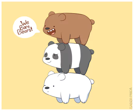 TV Show We Bare Bears HD Desktop Wallpaper | Background Image