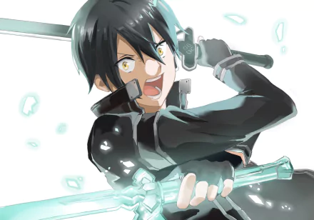 Kazuto Kirigaya Kirito (Sword Art Online) Anime Sword Art Online: Alicization HD Desktop Wallpaper | Background Image