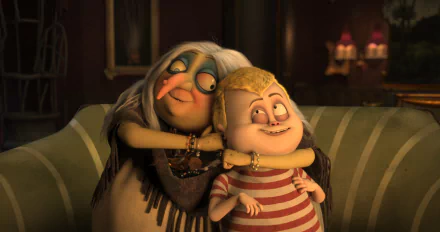 Grandmama (The Addams Family) Pugsley Addams movie The Addams Family (2019) HD Desktop Wallpaper | Background Image