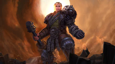 Hercules (Smite) video game Smite HD Desktop Wallpaper | Background Image
