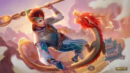 Ne Zha (Smite) video game Smite HD Desktop Wallpaper | Background Image
