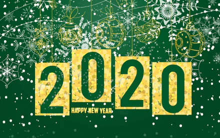 New Year holiday New Year 2020 HD Desktop Wallpaper | Background Image