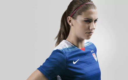 American brunette soccer Alex Morgan Sports HD Desktop Wallpaper | Background Image