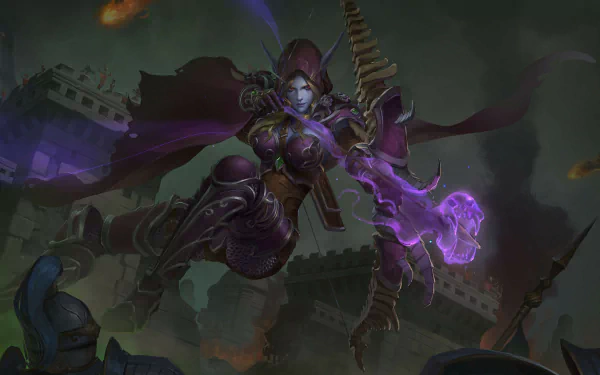 Sylvanas Windrunner video game World of Warcraft HD Desktop Wallpaper | Background Image