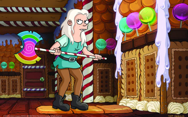 Bean (Disenchantment) TV Show Disenchantment HD Desktop Wallpaper | Background Image