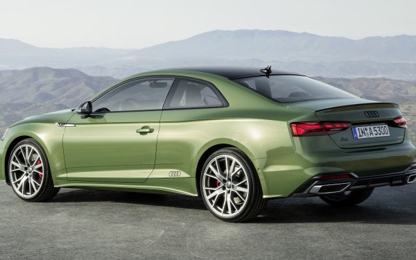 Vehicles Audi A5 Edition One Audi Coupé Green Car Car HD Wallpaper | Background Image