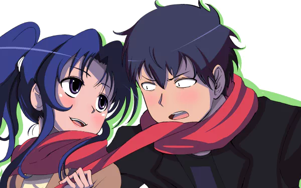 Ryuuji Takasu Ami Kawashima Anime Toradora! HD Desktop Wallpaper | Background Image