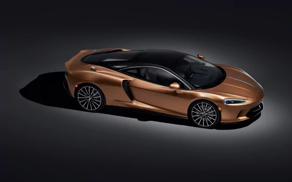 brown car car supercar McLaren vehicle McLaren GT HD Desktop Wallpaper | Background Image