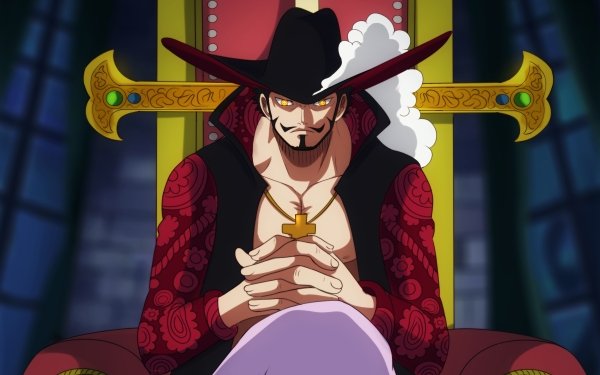 Anime One Piece Dracule Mihawk HD Wallpaper | Background Image