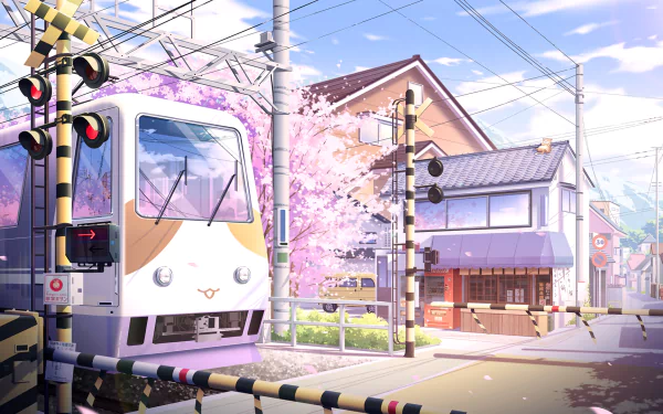 Anime train anime train HD Desktop Wallpaper | Background Image