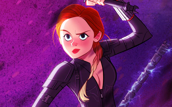 Comic Black Widow HD Desktop Wallpaper | Background Image