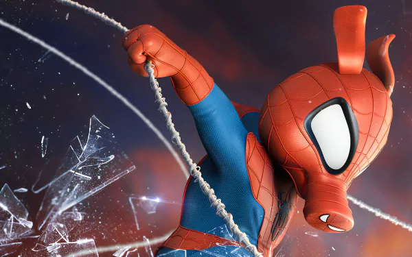 Peter Porker Spider-Ham movie Spider-Man: Into The Spider-Verse HD Desktop Wallpaper | Background Image