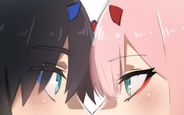 Anime Darling in the FranXX Hiro Zero Two HD Wallpaper | Background Image