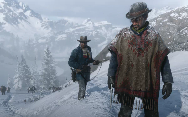 Lenny Summers Javier Escuella video game Red Dead Redemption 2 HD Desktop Wallpaper | Background Image