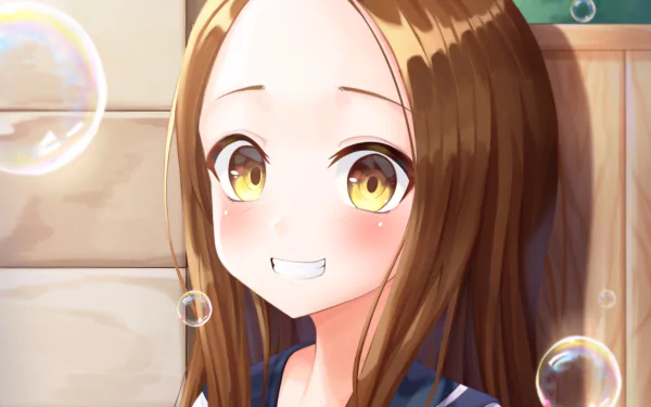Takagi (Karakai Jouzu no Takagi-san) Anime Teasing Master Takagi-san HD Desktop Wallpaper | Background Image