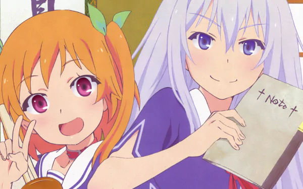Chiwa Harusaki Masuzu Natsukawa Anime OreShura HD Desktop Wallpaper | Background Image