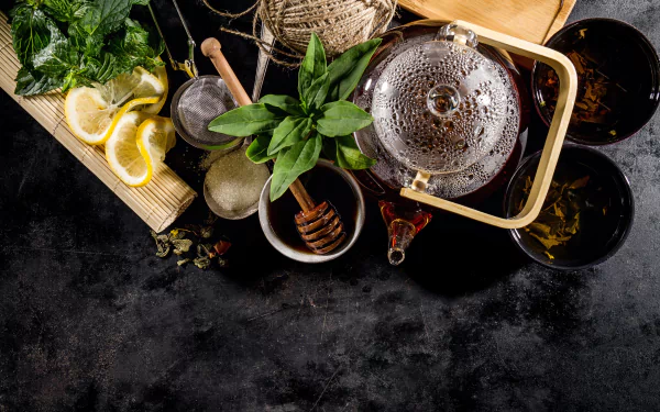 teapot still life food tea HD Desktop Wallpaper | Background Image