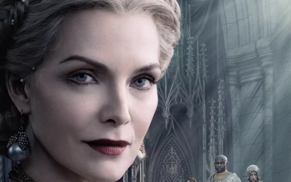 Queen Ingrith (Disney) Michelle Pfeiffer movie Maleficent: Mistress of Evil HD Desktop Wallpaper | Background Image