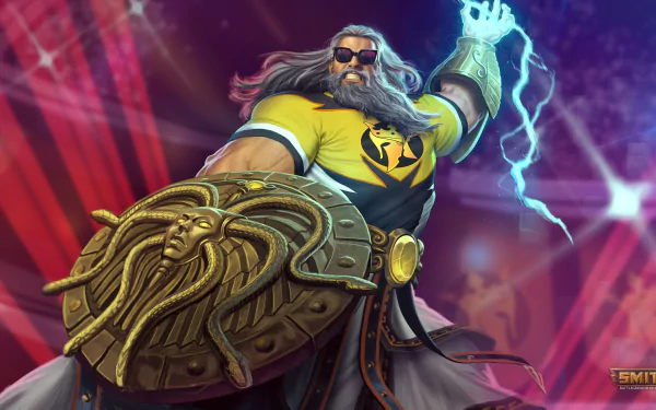 Zeus (Smite) video game Smite HD Desktop Wallpaper | Background Image