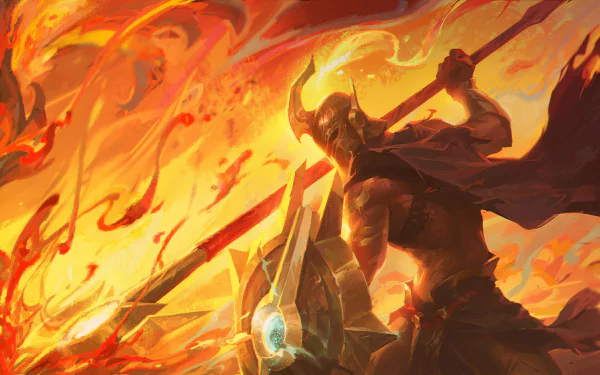Pantheon (League Of Legends) video game League Of Legends HD Desktop Wallpaper | Background Image