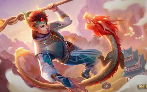 Ne Zha (Smite) video game Smite HD Desktop Wallpaper | Background Image