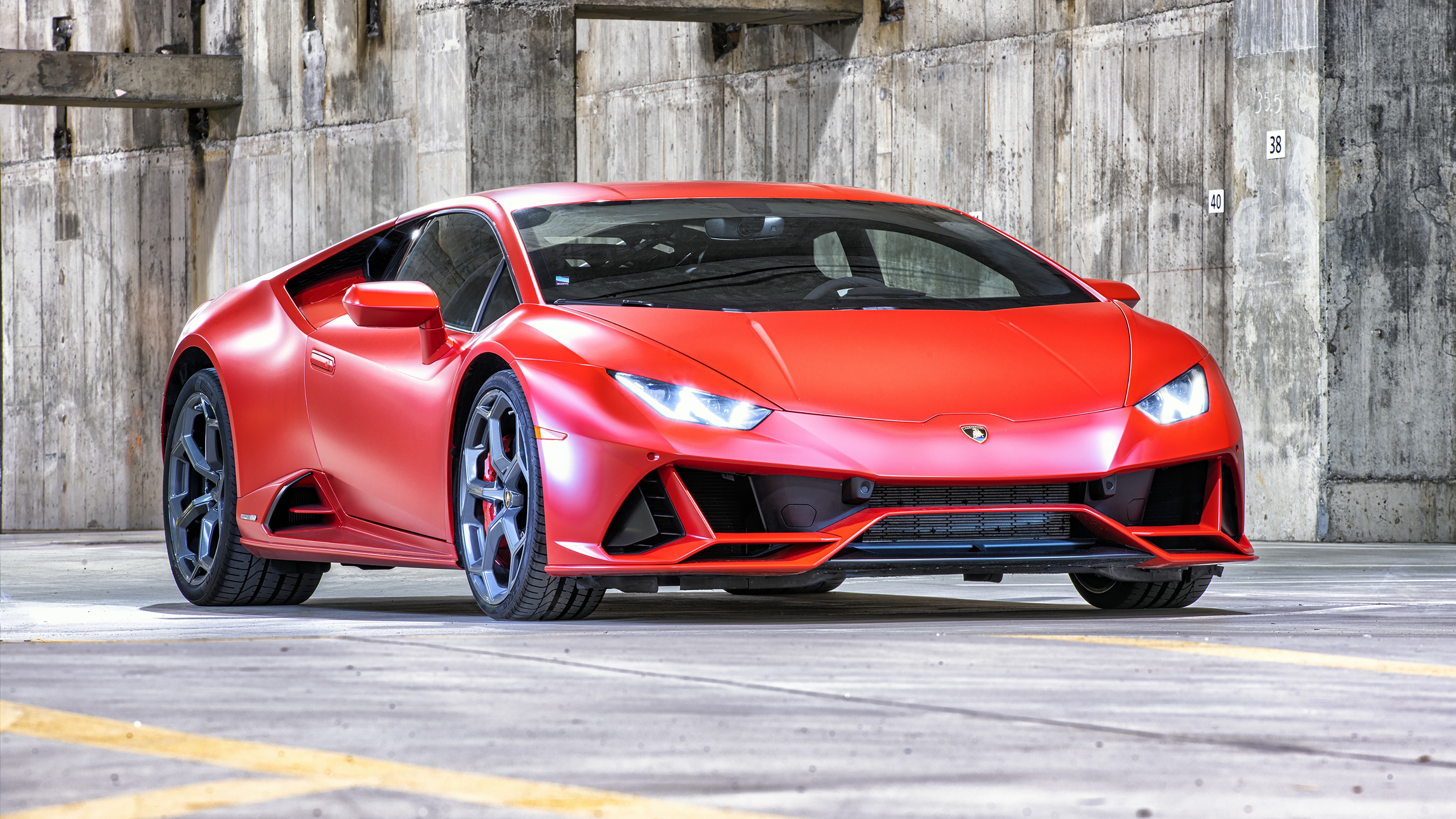 Download Supercar Car Lamborghini Vehicle Lamborghini Huracan Evo 4k ...