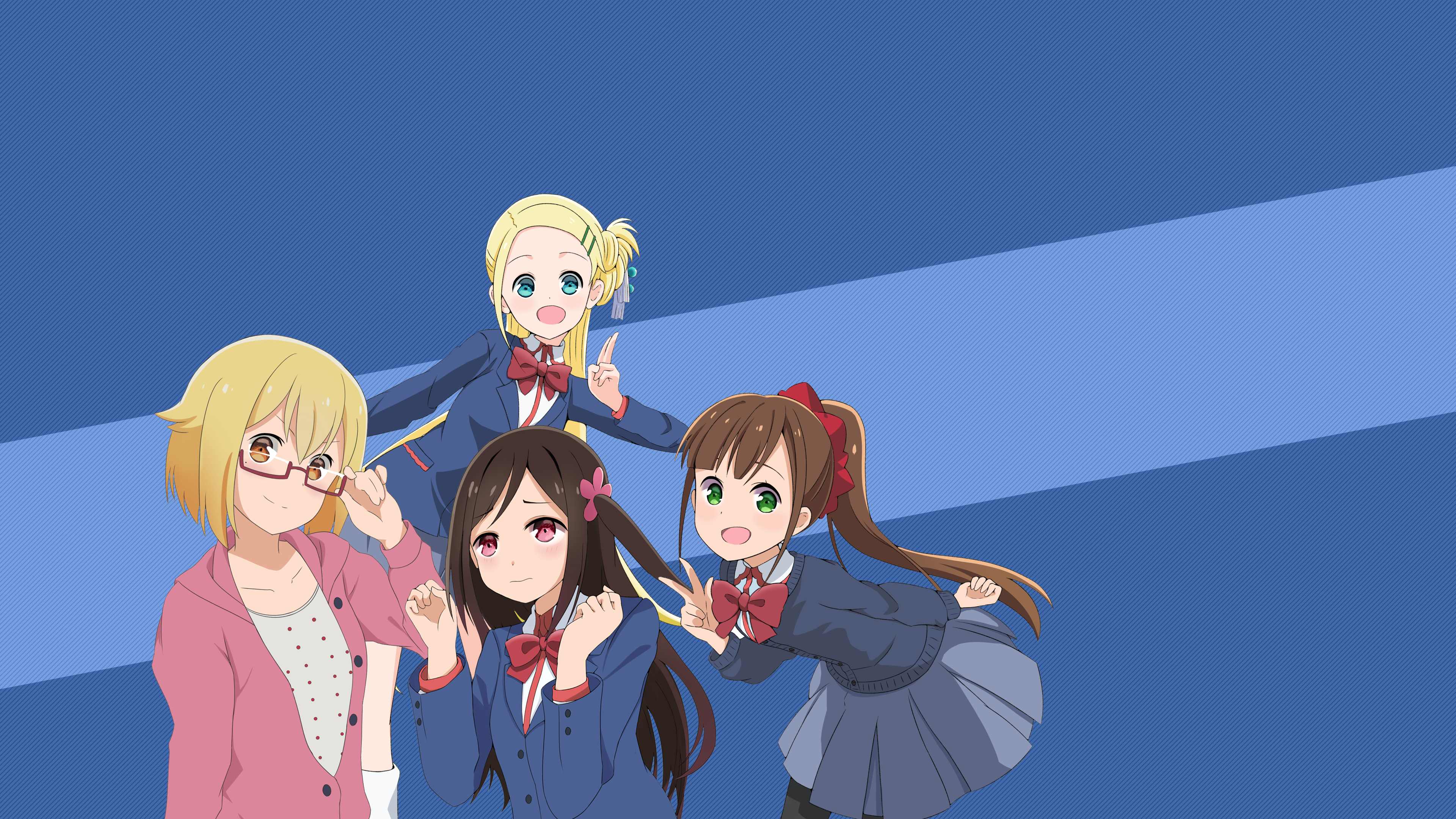 Anime Hitori Bocchi's ○○ Lifestyle HD Wallpaper by 天川ダイソッ