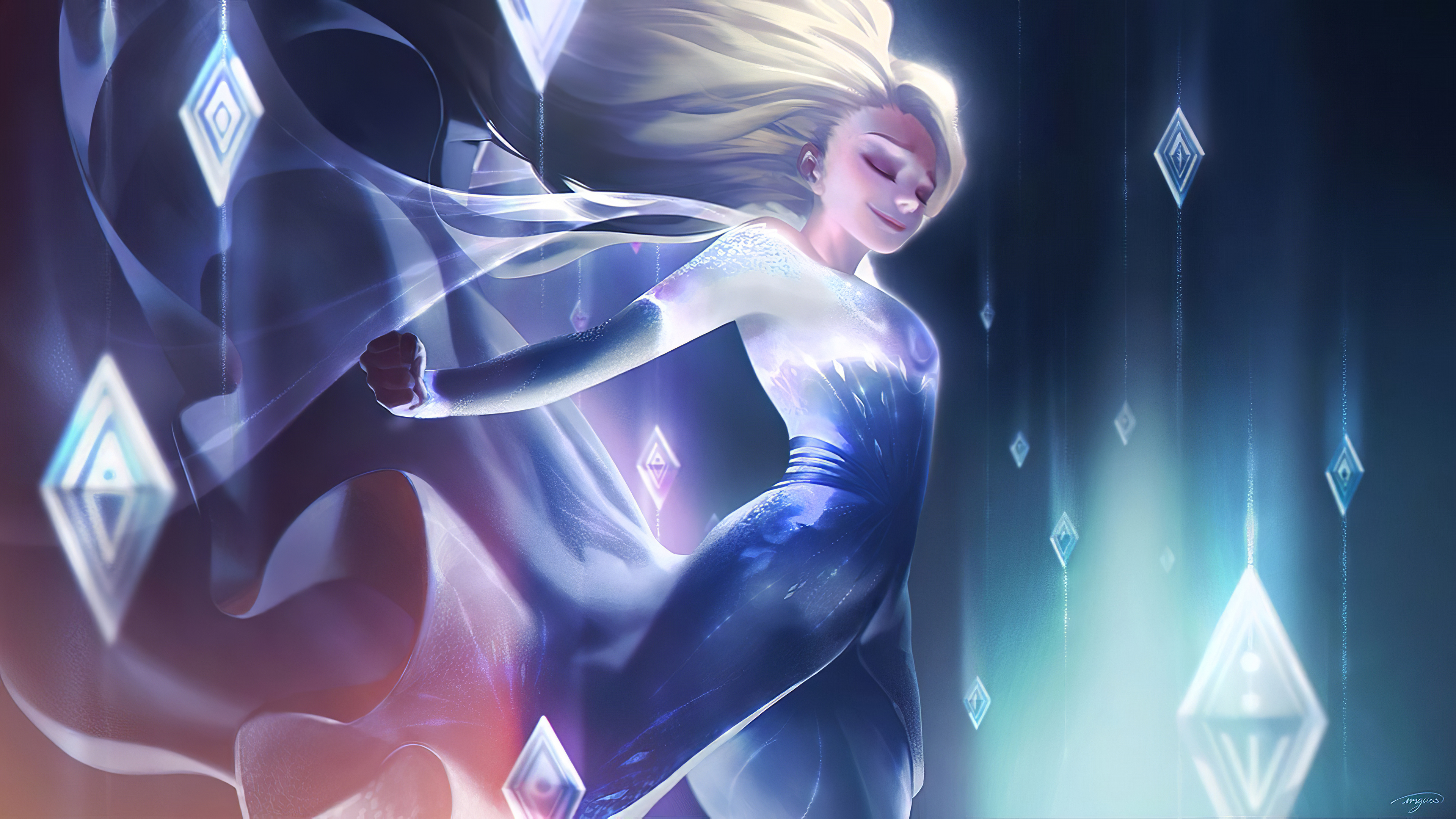 Elsa Frozen 2 Wallpaper / Fondo de Pantalla Elsa Frozen 2