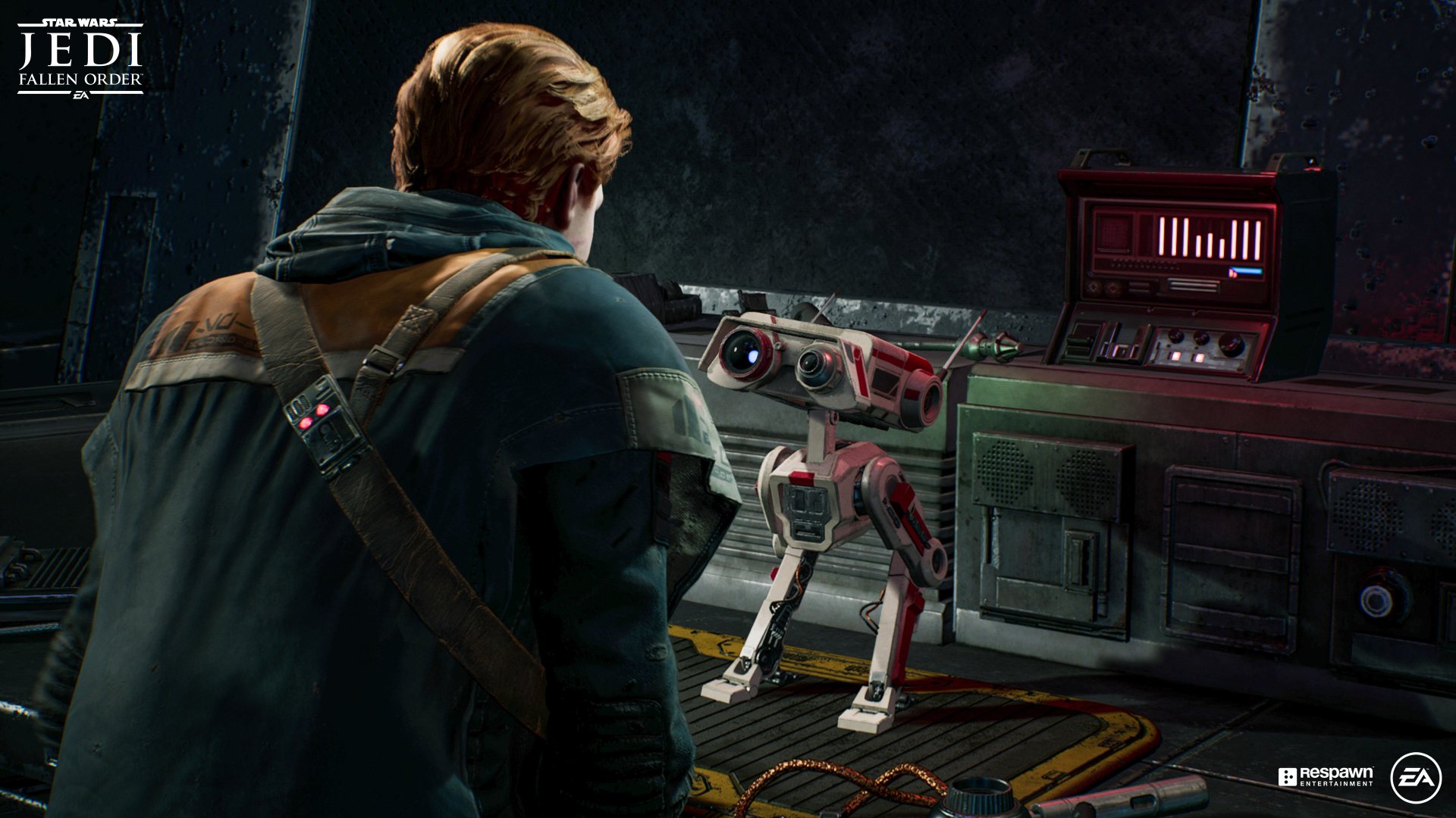Download Robot Cal Kestis Jedi Star Wars Video Game Star Wars Jedi: Fallen Order 4k Ultra HD Wallpaper