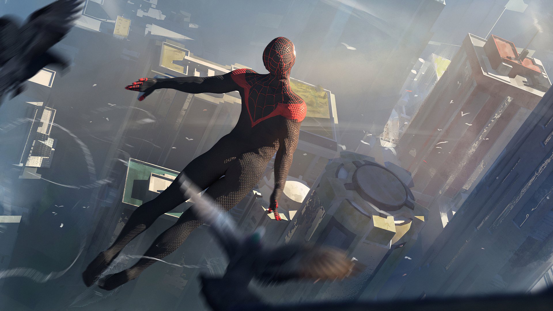 Download Comic Spider Man HD Wallpaper by Damian Audino