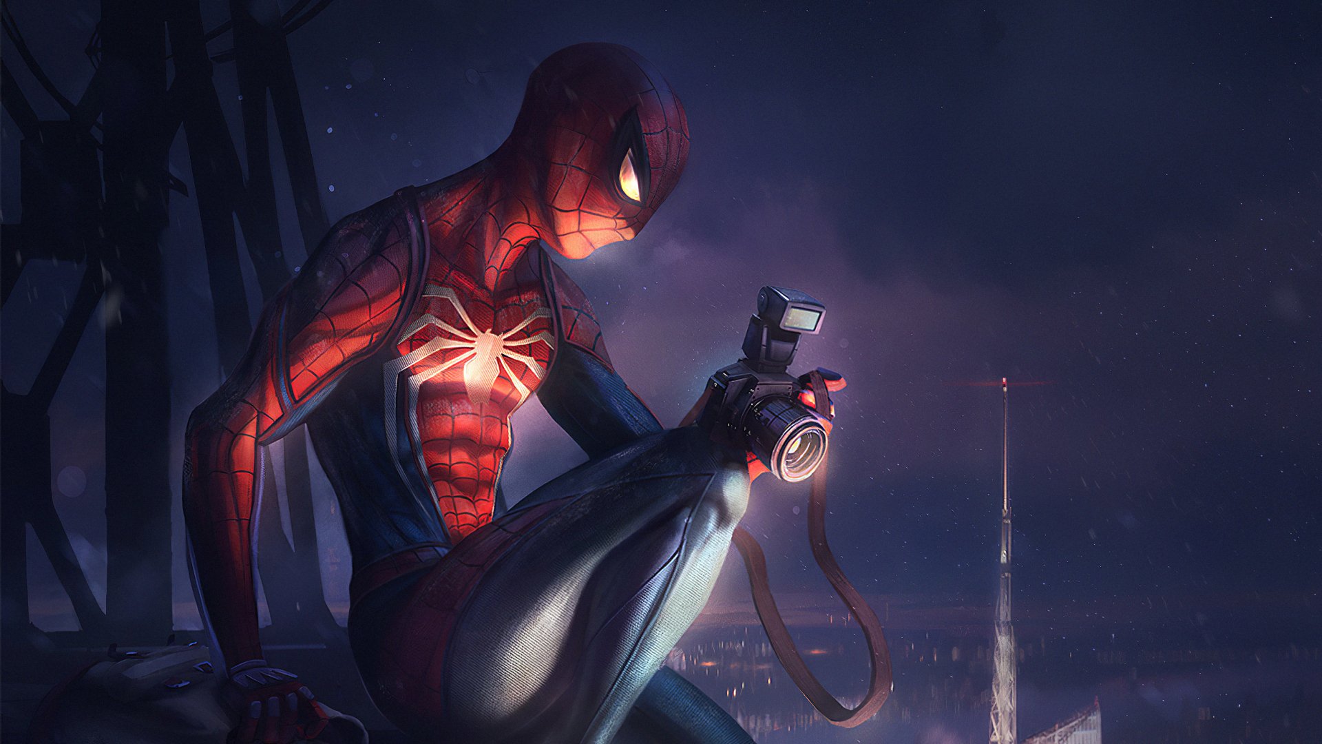 Download Camera Comic Spider Man HD Wallpaper by Hakob Minasian