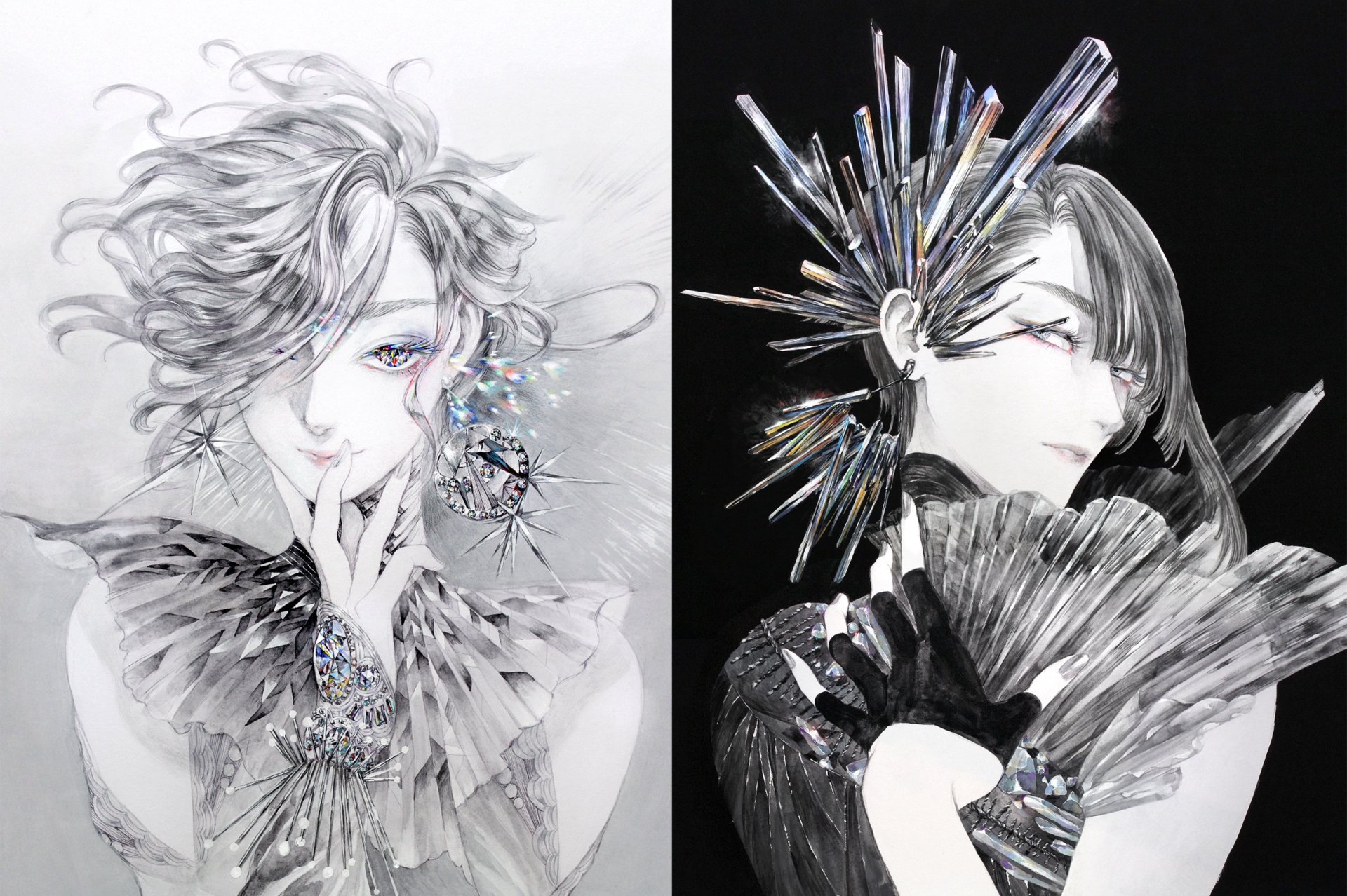 Download Anime Original HD Wallpaper by みちょ