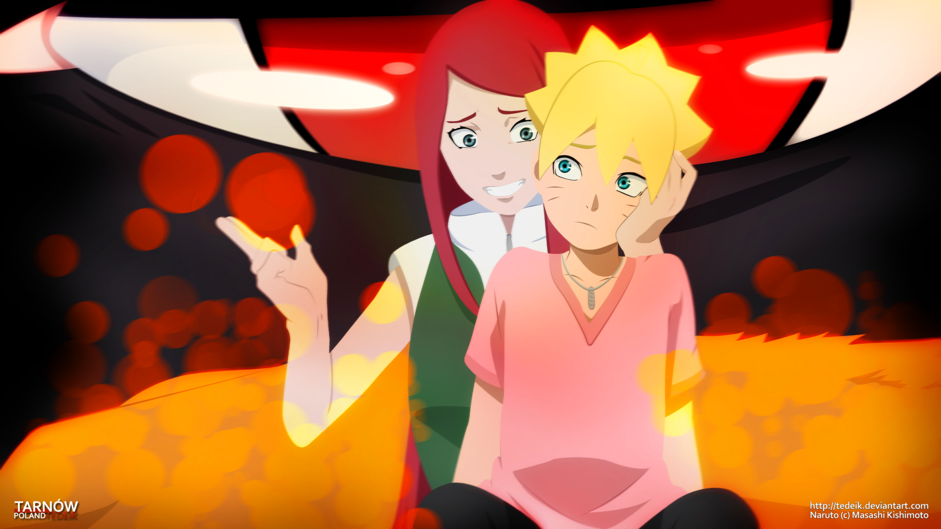 Download Boruto Uzumaki Kushina Uzumaki Anime Boruto HD Wallpaper by TeDeIk