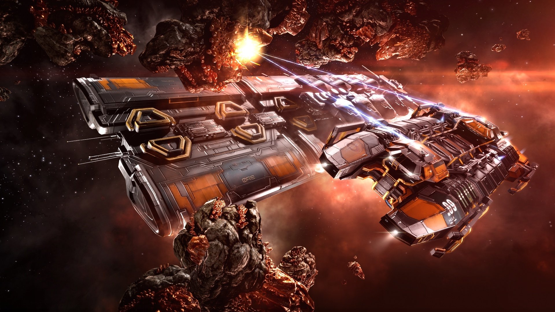 Download Spaceship Space Video Game EVE Online HD Wallpaper