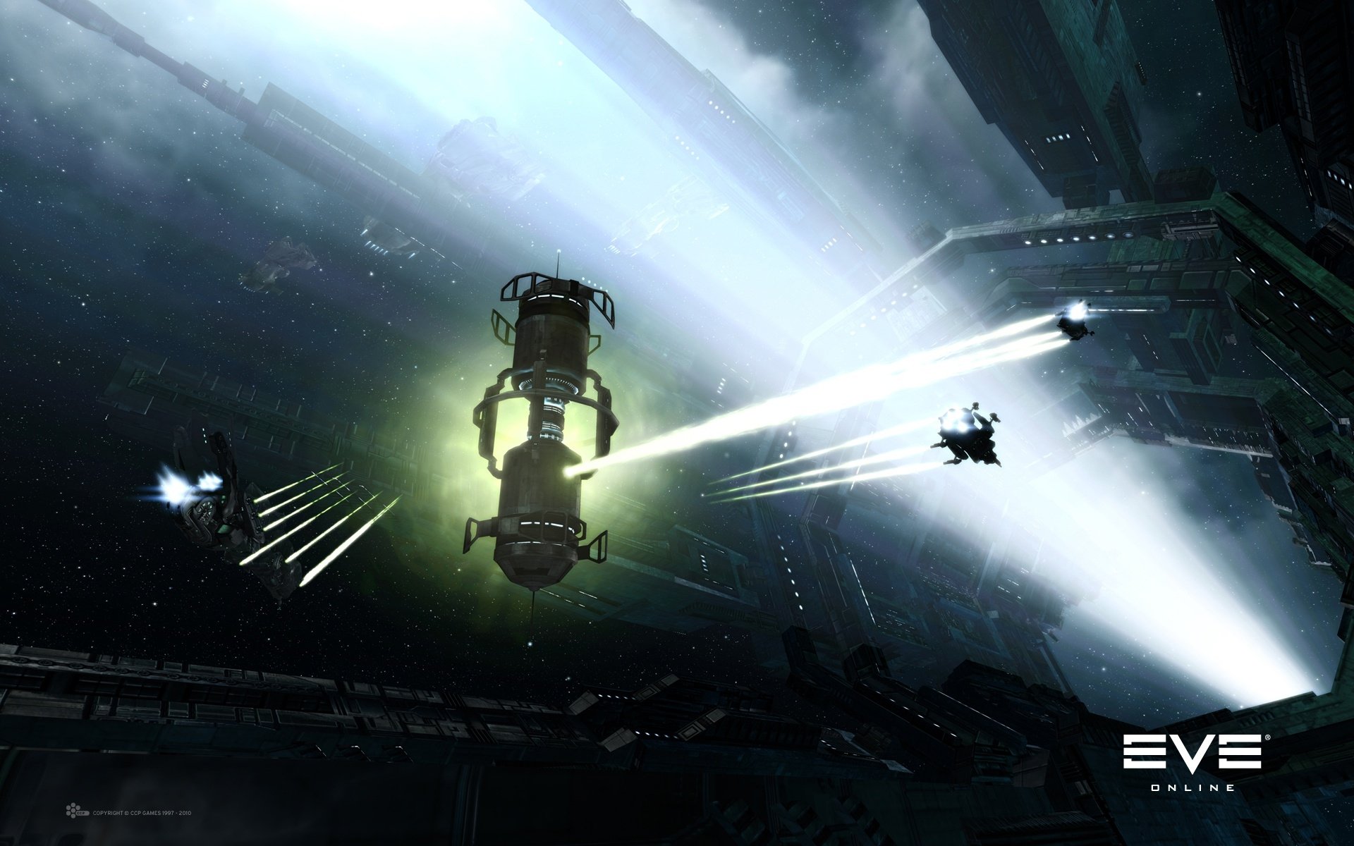 Download Space Station Video Game EVE Online HD Wallpaper