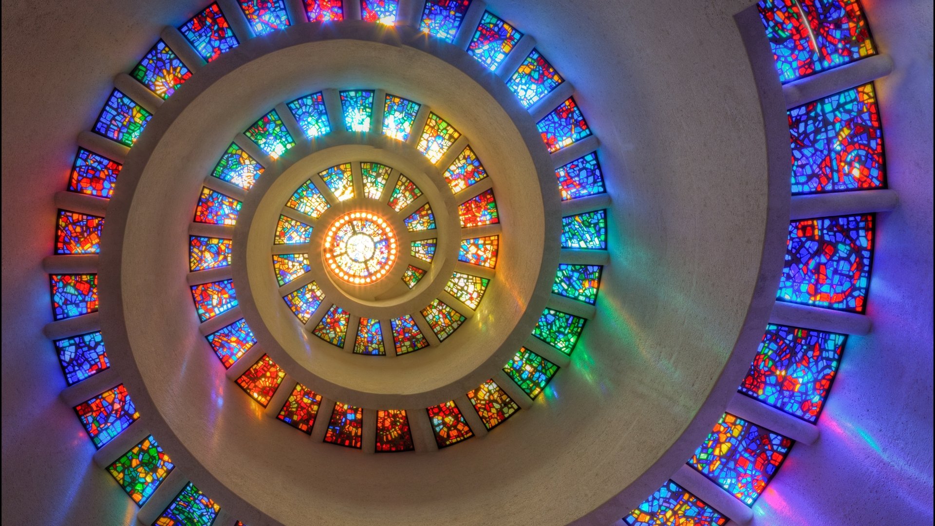 What is the title of this picture ? Stained Glass 4k Ultra HD Wallpaper | Background Image | 4000x2250 | ID