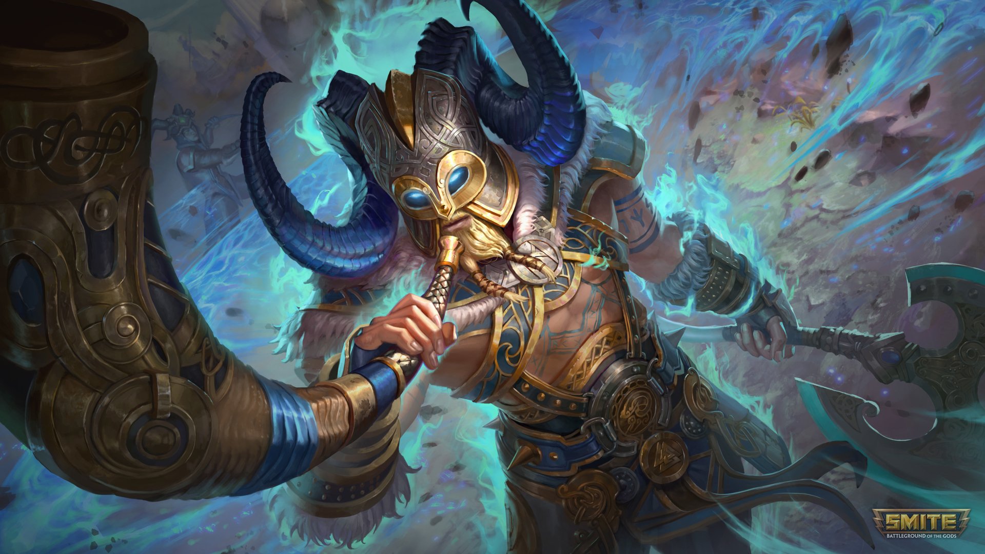 Download Heimdallr (Smite) Video Game Smite 4k Ultra HD Wallpaper